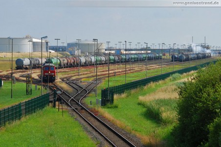 Gleisanlage der Wilhelmshavener Raffineriegesellschaft mbH (WRG)