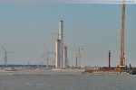 Der letzte offene Teil der entstehenden Stromkaje