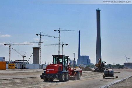 Baustelle GDF SUEZ Kraftwerk Wilhelmshaven