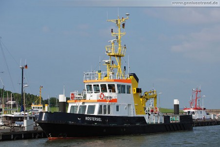 Die Rüstersiel vom Wasser- und Schifffahrtsamt (WSA) Wilhelmshaven