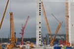 Eindrücke vom Kraftwerksneubau in Wilhelmshaven