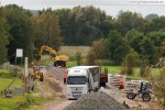 Gleisanbindung JadeWeserPort: Vorbereitungsarbeiten für den Gleisbau