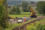 Gleisanbindung JadeWeserPort: Vorbereitungsarbeiten für den Gleisbau