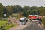 Gleisanbindung JadeWeserPort: Vorbereitungsarbeiten für den Gleisbau