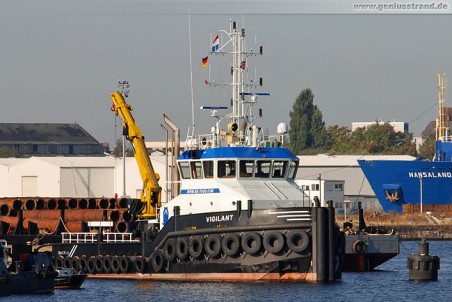 Schlepper Vigilant der Reederei Engelsman aus den Niederlanden