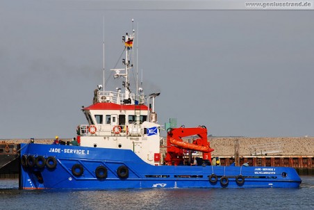 Schlepper vom Jade-Dienst Wilhelmshaven