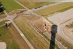JadeWeserPort: Deichtor und ehemaliger Haupteingang