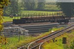 Gleisanbindung für den JadeWeserPort: Gleisbauarbeiten