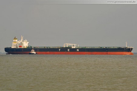 Der zur Suezmax-Klasse gehörende Tanker Silia T.