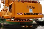 JadeWeserPort: Eindrücke vom Pontonbagger Liebherr P 995 Litronic