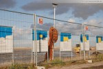 Baustelle Jade-Weser-Port: Eindrücke von den Spülarbeiten in Deichnähe
