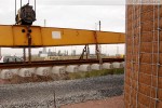 Gleisanbindung JadeWeserPort: Gleisbauarbeiten an der Raffineriestraße