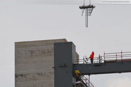 Impressionen von der Kraftwerksbaustelle GDF Suez in Wilhelmshaven