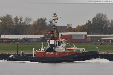 Schlepper Stella im Heimathafen Wilhelmshaven