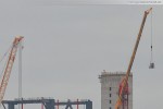 Kraftwerksbaustelle GDF Suez in Wilhelmshaven: Montage Wolff 1250 B