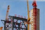 Kraftwerksbaustelle Wilhelmshaven: Wolffkran Big Wolff 1250 B