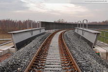 Gleisanbindung JadeWeserPort: Die Eisenbahnbrücke Am Tiefen Fahrwasser