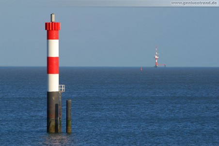 Unterfeuer Voslapp & Radarturm Hooksielplate im Hintergrund