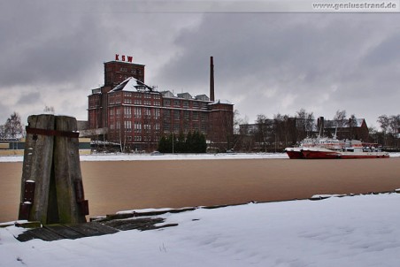 Das historisches Gebäude der Kammgarnspinnerei Wilhelmshaven (KSW)