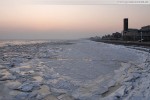 Wilhelmshaven: Alter Vorhafen und Südstrand im Winter 2010