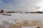 Winterliche Impressionen aus Wilhelmshaven: Der Große Hafen