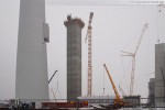 Die GDF Suez Kraftwerksbaustelle im Rüstersieler Groden in Wilhelmshaven