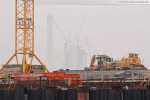 JadeWeserPort: Die GDF Suez Kraftwerksbaustelle ist auch nicht weit