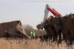 Gleisanbindung JadeWeserPort: Lärmschutzwand teilweise eingestürzt