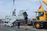 Marinemuseum: Marinejagdbomber F-104 G vom Sockel gehoben