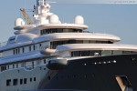 Die Luxus-Yacht Radiant in Wilhelmshaven
