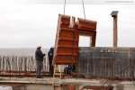 Baustelle JadeWeserPort in Wilhelmshaven