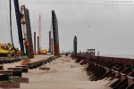 Baustelle JadeWeserPort in Wilhelmshaven