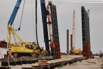 Baustelle JadeWeserPort in Wilhelmshaven