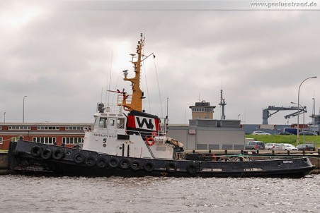 Schlepper Taucher O. Wulf 5 in Wilhelmshaven