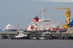 Luxusyacht Radiant erneut in Wilhelmshaven