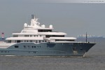 Luxusyacht Radiant erneut in Wilhelmshaven