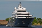 Luxusyacht Radiant erneut in Wilhelmshaven