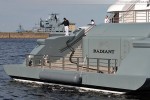 Luxusyacht Radiant erneut in Wilhelmshaven
