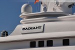 Luxusyacht Radiant erneut in Wilhelmshaven