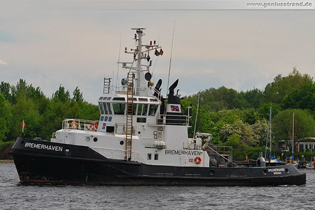 Schlepper Bremerhaven im Nordhafen von Wilhelmshaven