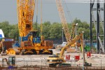 Aktuelle Bilder der GDF Suez KW-Baustelle in Wilhelmshaven