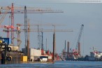 Bilder JadeWeserPort Hafenbaustelle Wilhelmshaven