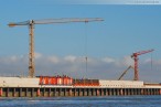 Bilder JadeWeserPort Hafenbaustelle Wilhelmshaven