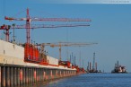 Bilder JadeWeserPort Hafenbaustelle Wilhelmshaven