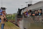 Dampflokomotive 01 1066 vom Ulmer Eisenbahnfreunde e.V. in Wilhelmshaven
