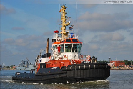 Hafenschlepper Bugsier 9 in Wilhelmshaven