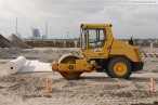 Gleisbaustelle der 16-gleisigen Vorstellgruppe am JadeWeserPort
