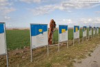 Neuer Deichweg entlang der JadeWeserPort-Baustelle