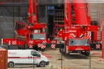 Kraftwerkbaustelle Wilhelmshaven: Big Wolff 1250 B wird demontiert