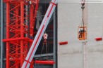 Kraftwerkbaustelle Wilhelmshaven: Big Wolff 1250 B wird demontiert